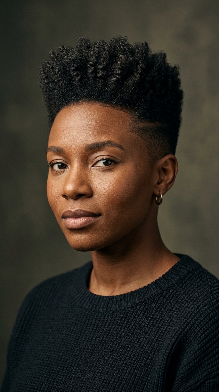 Natural High-Top with Shadow Fade