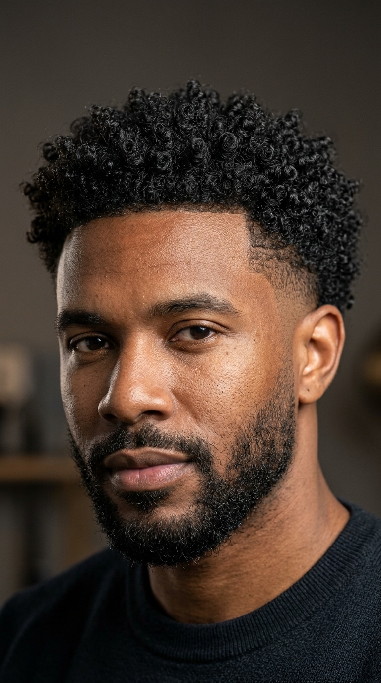 Natural Texture with Burst Taper