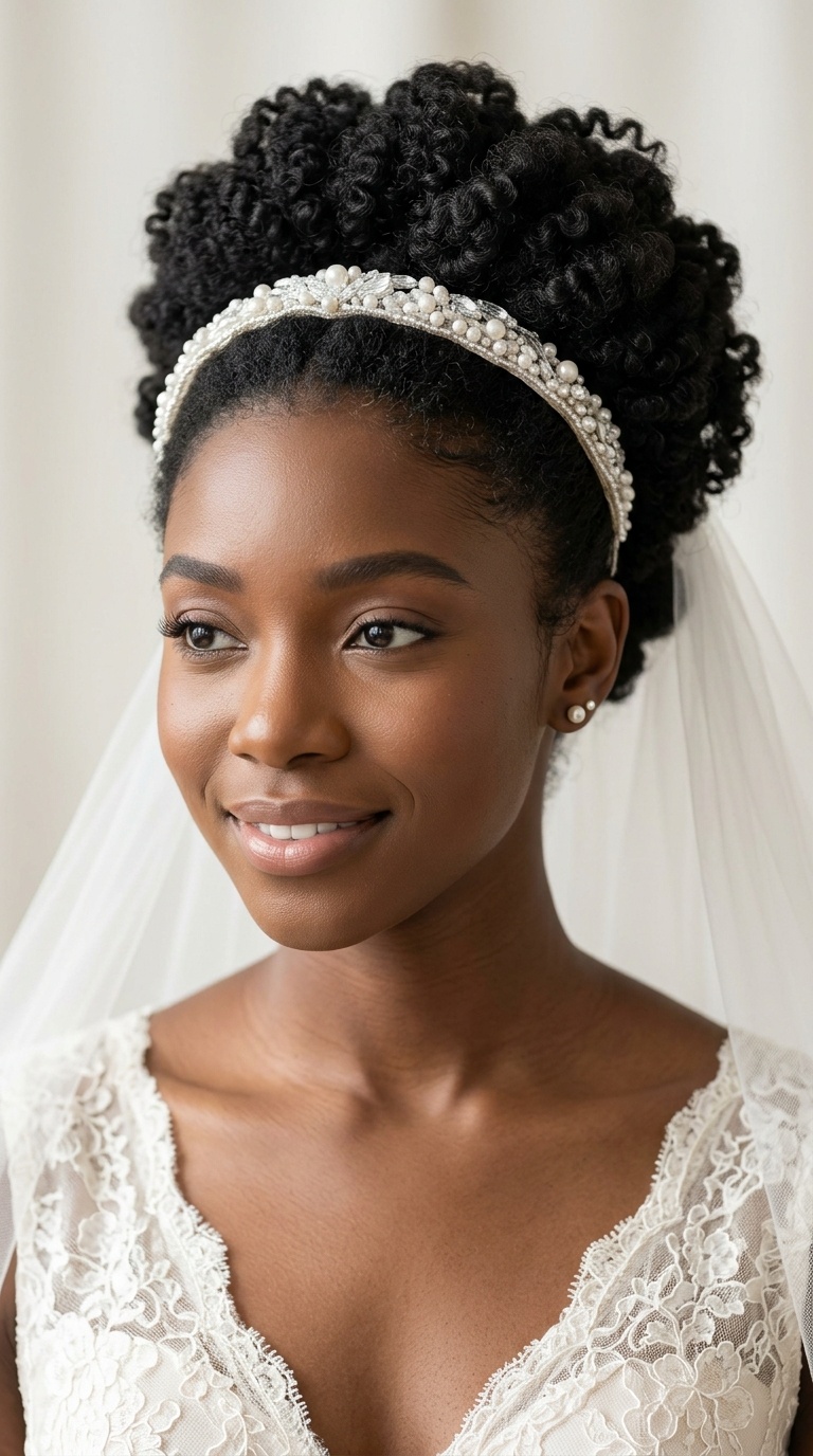 Natural Texture with Headband