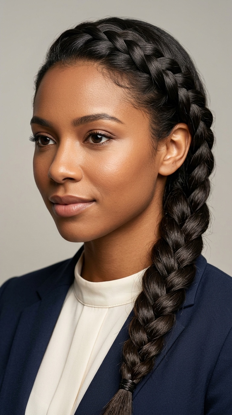 Neat Side Braid