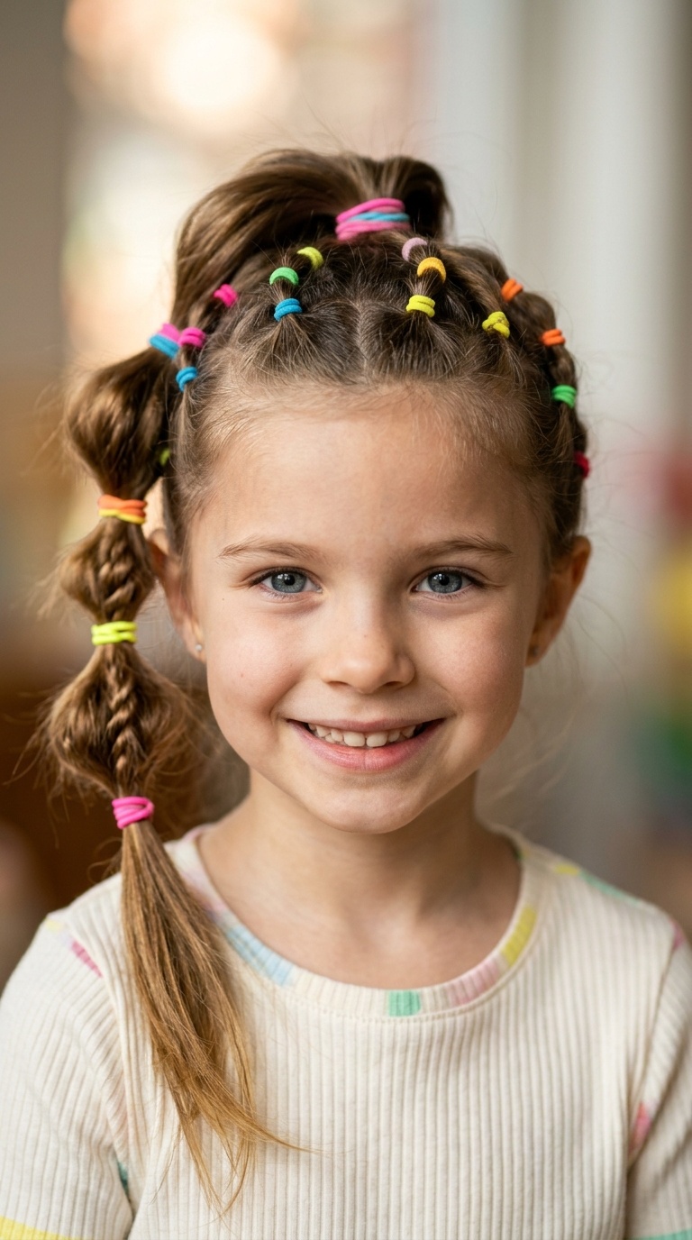 Neon Elastic Pony