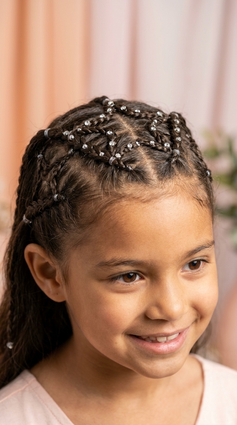 Nested Stars Braid Pattern