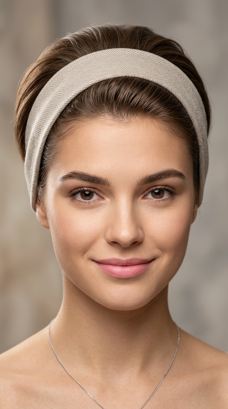 Off-the-Face Headband Style