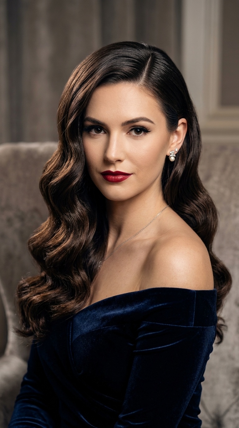 Old Hollywood Glamour Waves