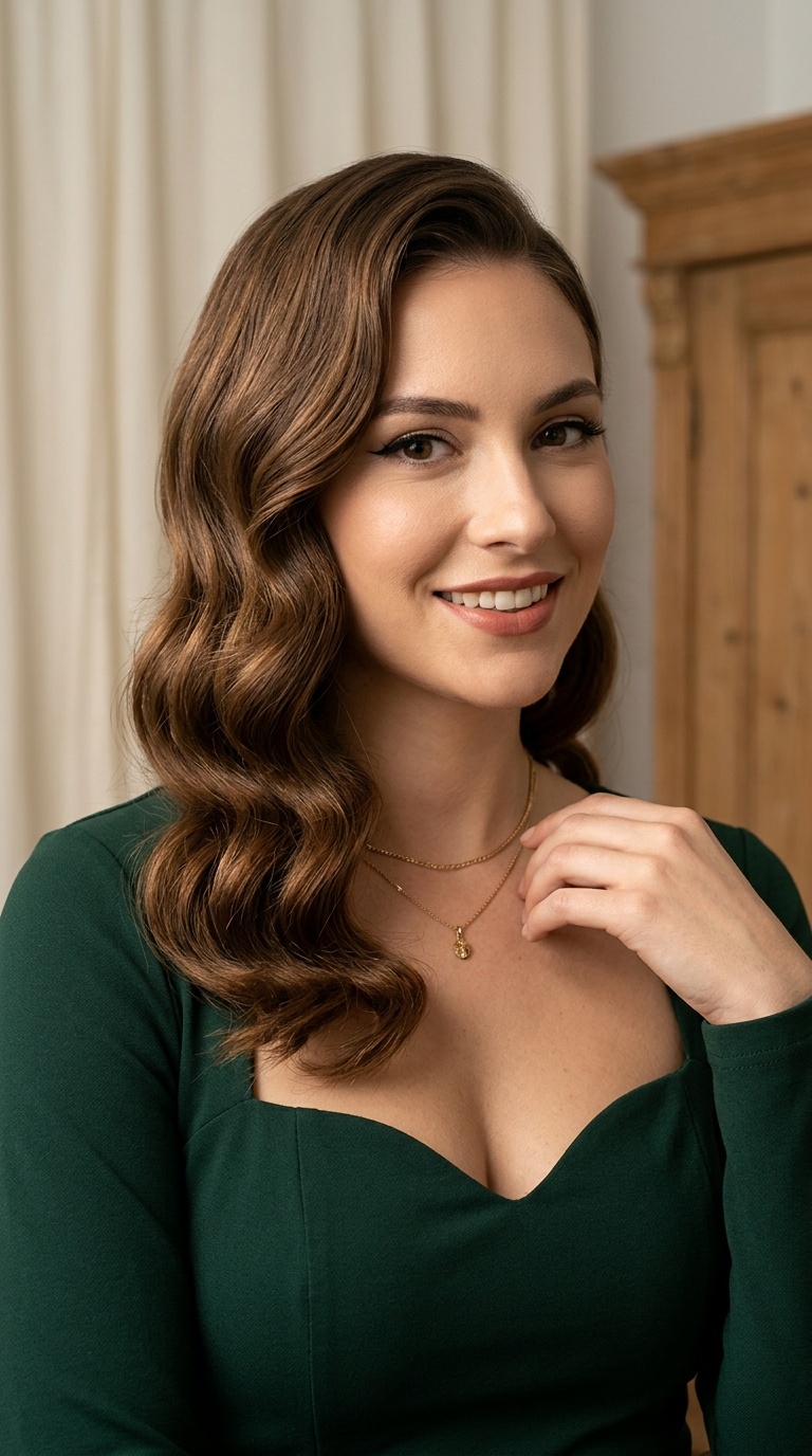 Old Hollywood Waves