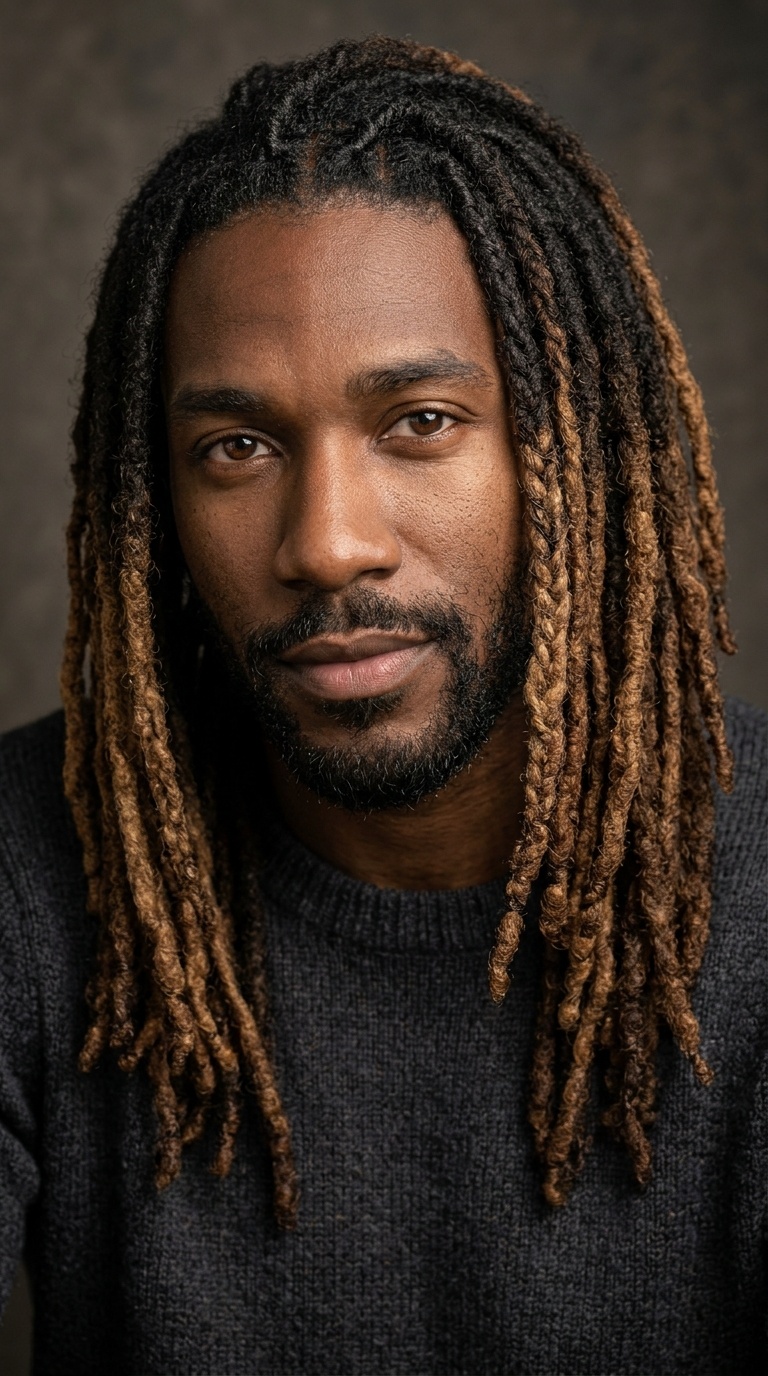 Ombre Brown Locs