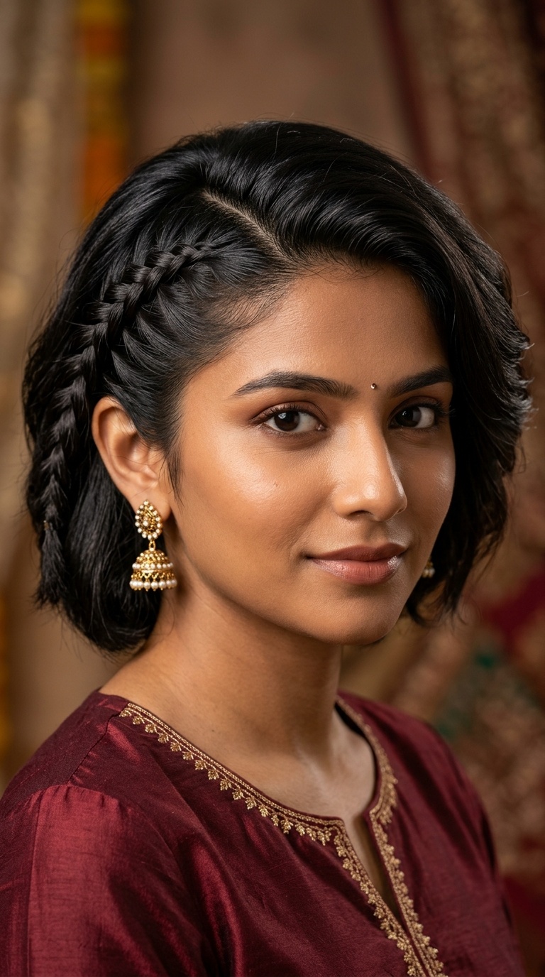 One-Sided Dutch Braid
