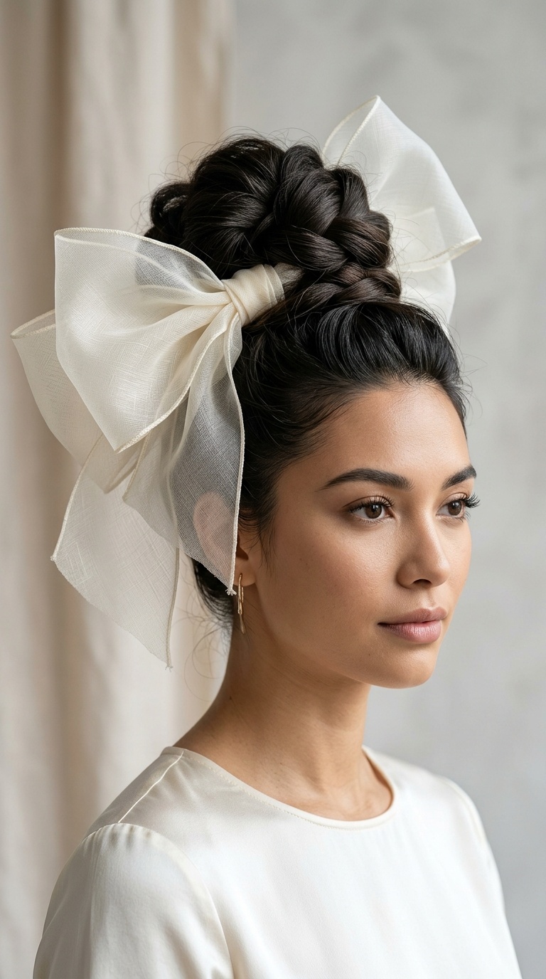Organza Statement Bow