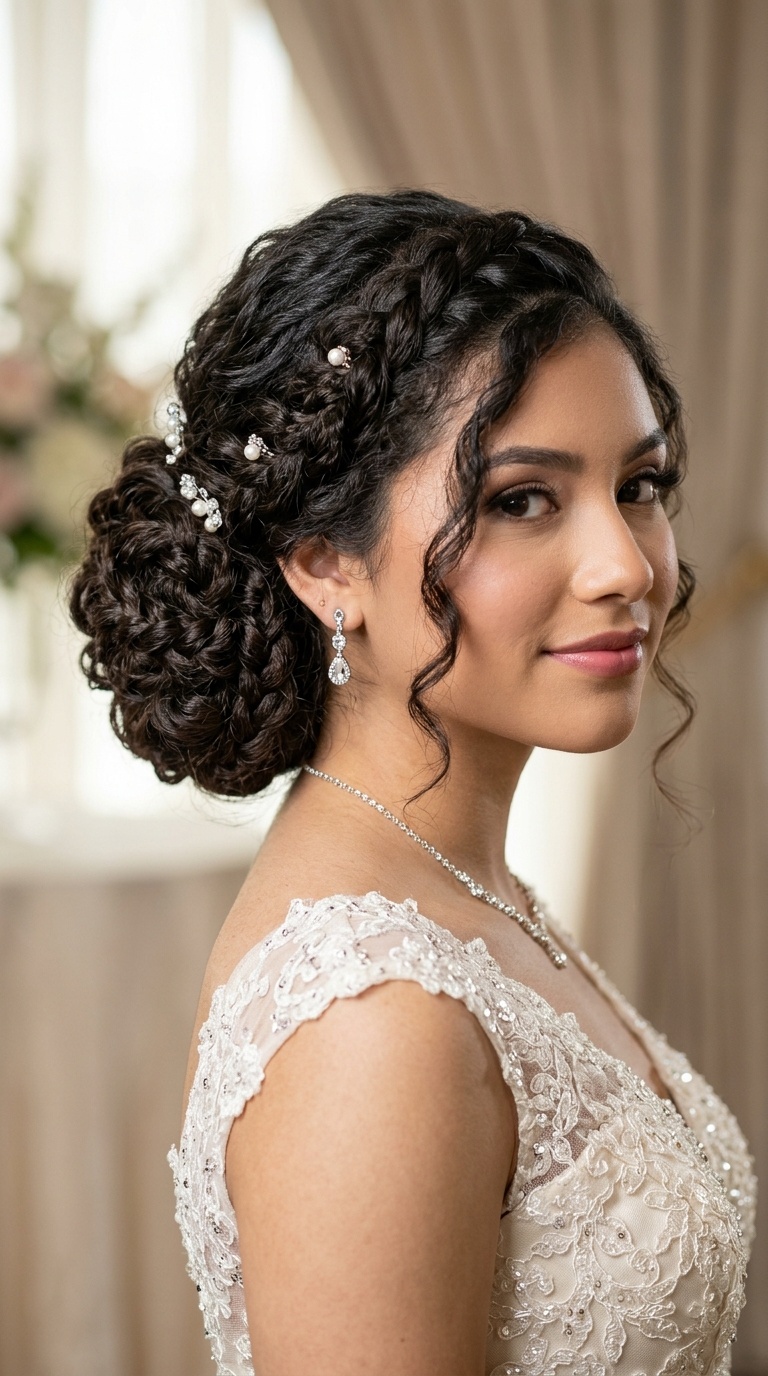 Ornate Braided Chignon