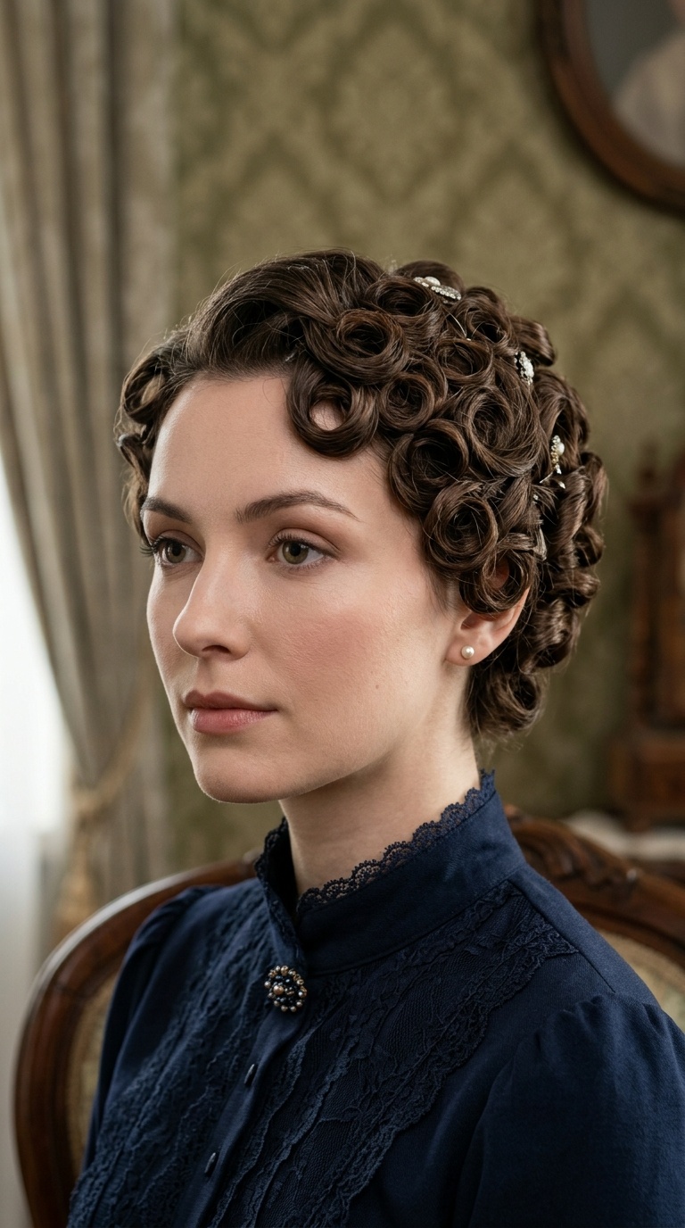 Ornate Pin Curls