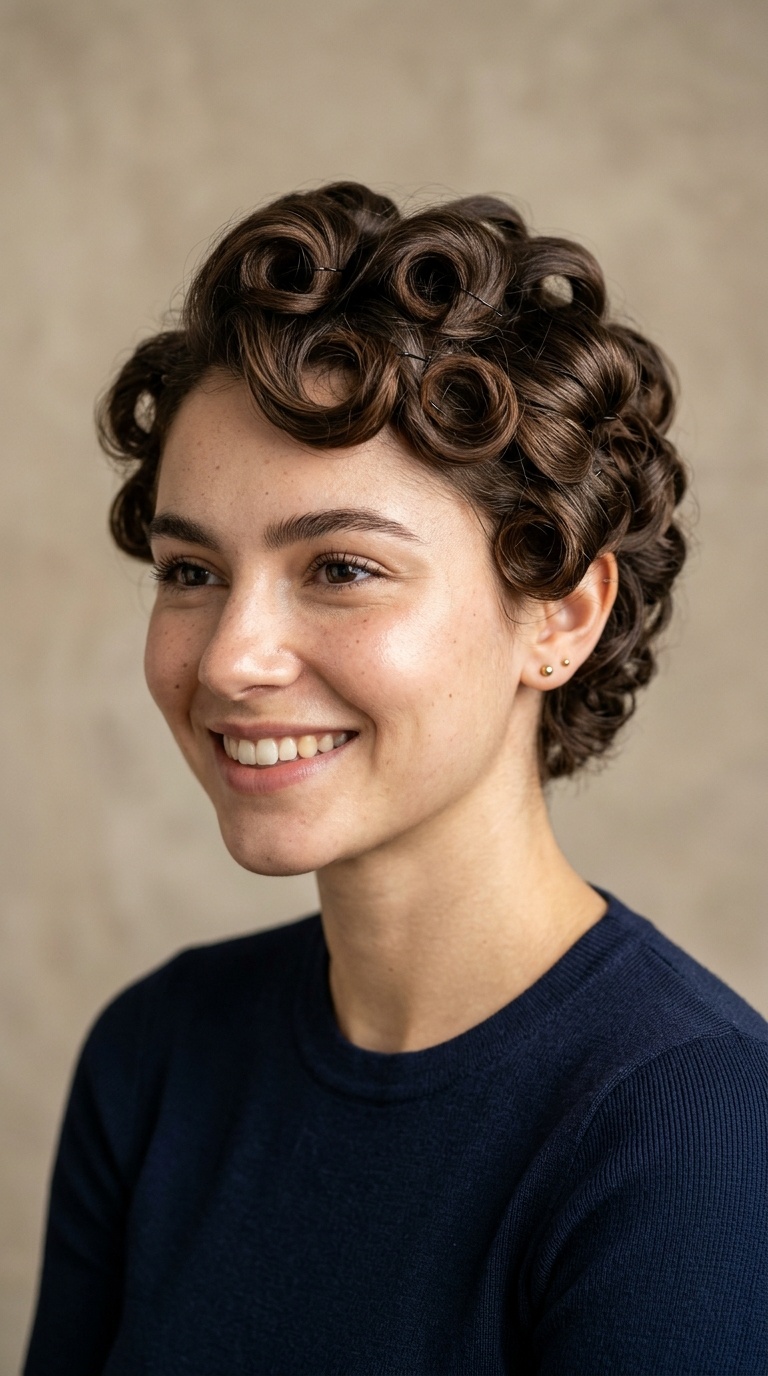 Overnight Pin Curls