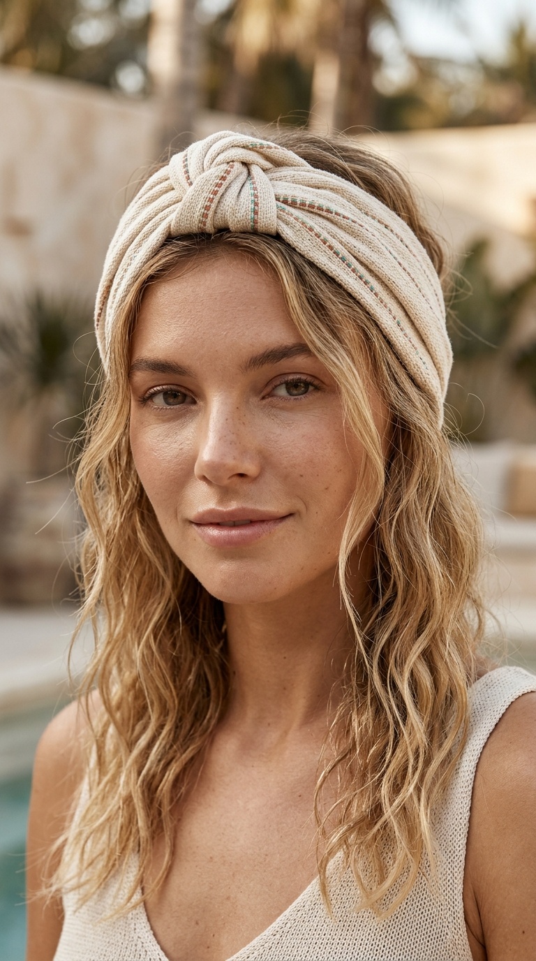 Oversized Headband Look