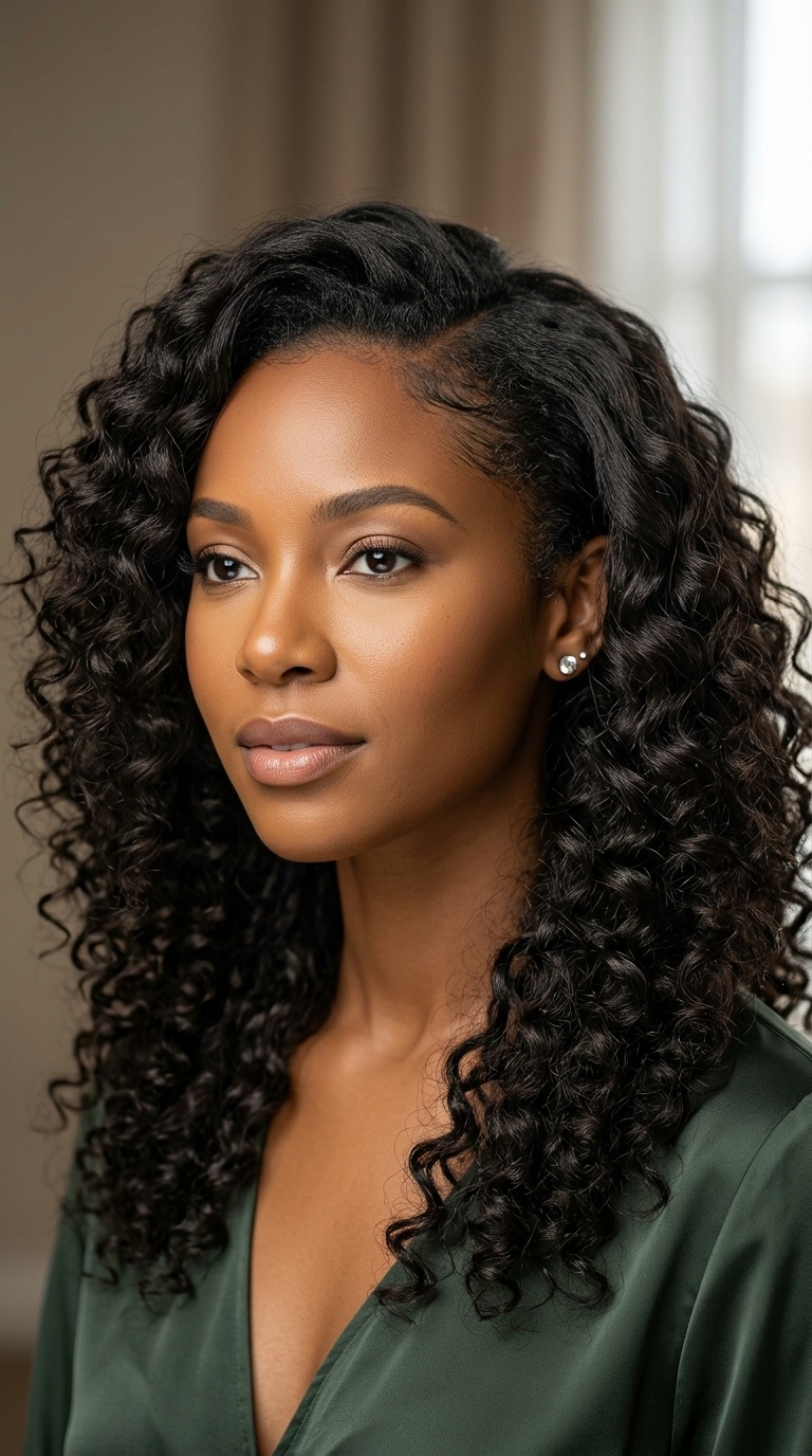 Partial Sew-In for Volume
