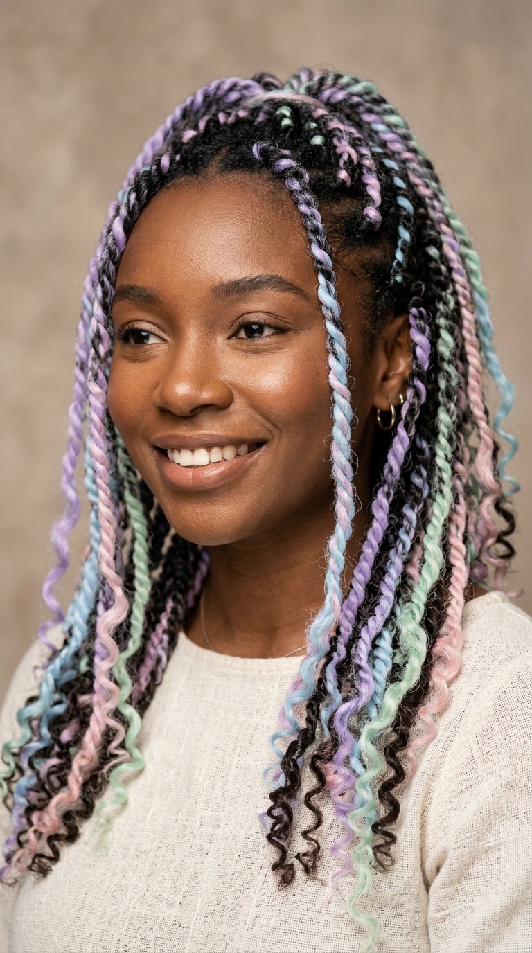 Pastel Colored Extensions
