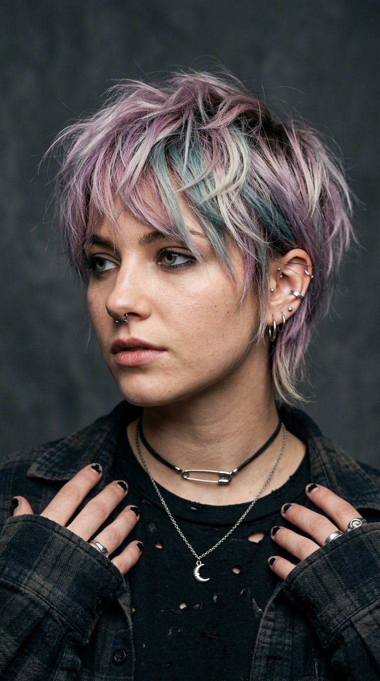 Pastel Grunge Pixie