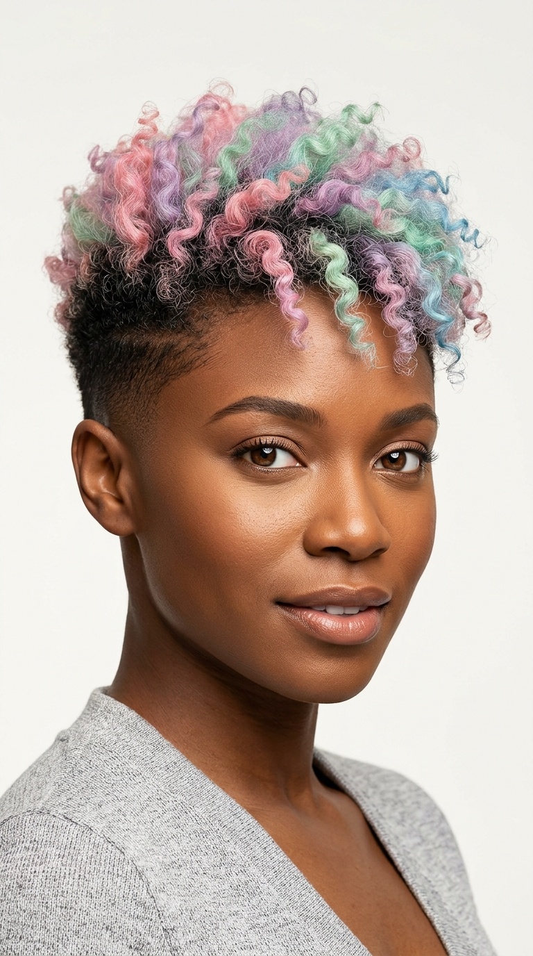 Pastel Tapered Fade