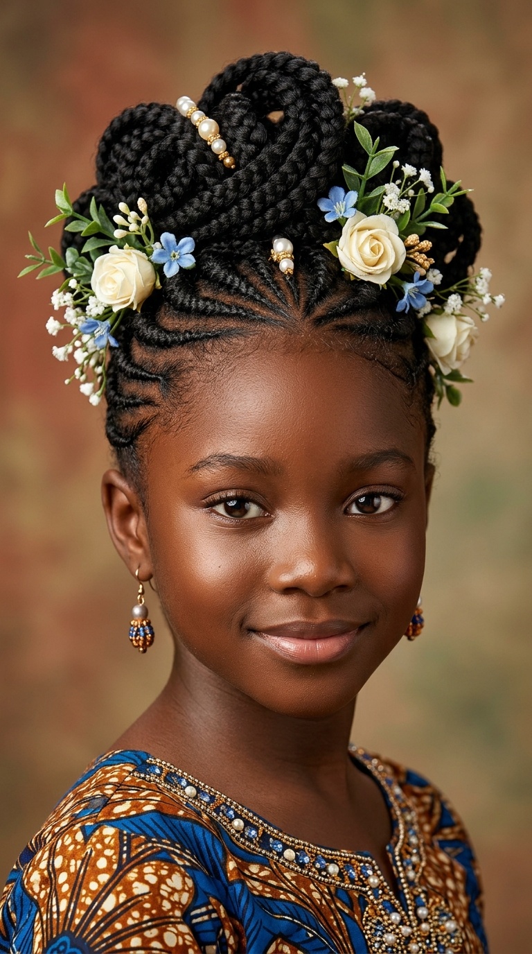 Patewo with Floral Accessories