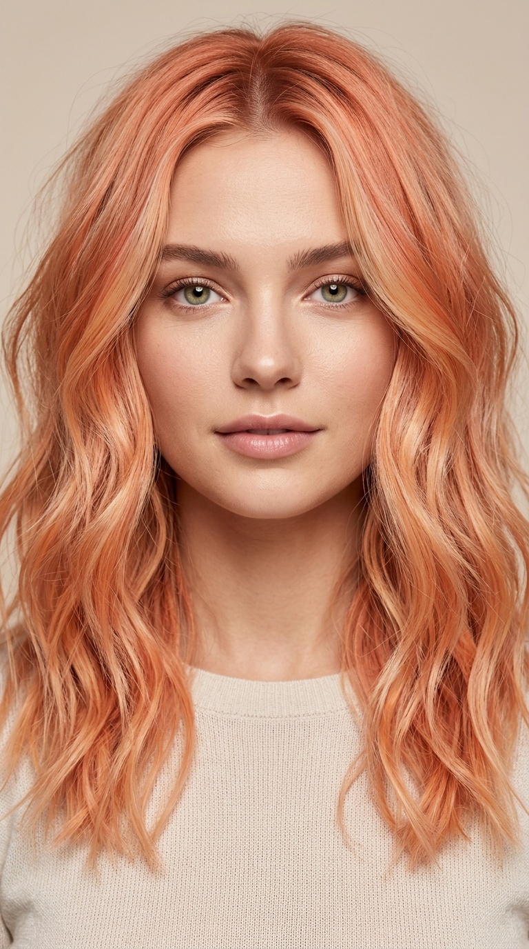 Peachy Beach Waves