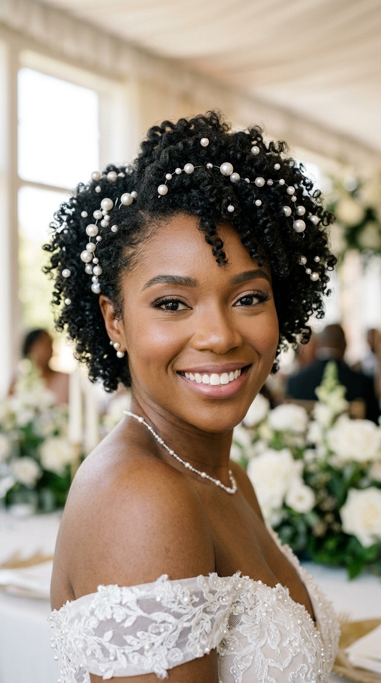Pearl-Adorned Curls