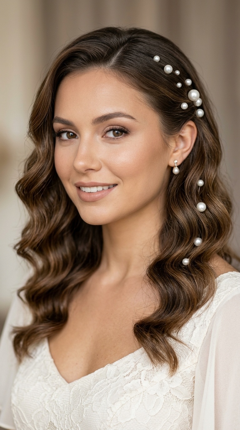 Pearl-Adorned Waves