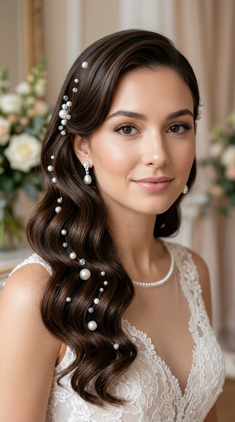 Pearl-Encrusted Polished Waves