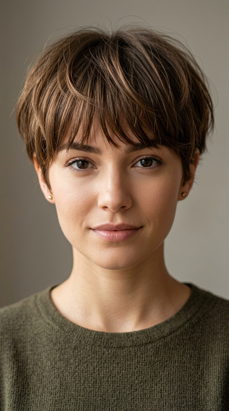 Piecey Layered Bowl Cut