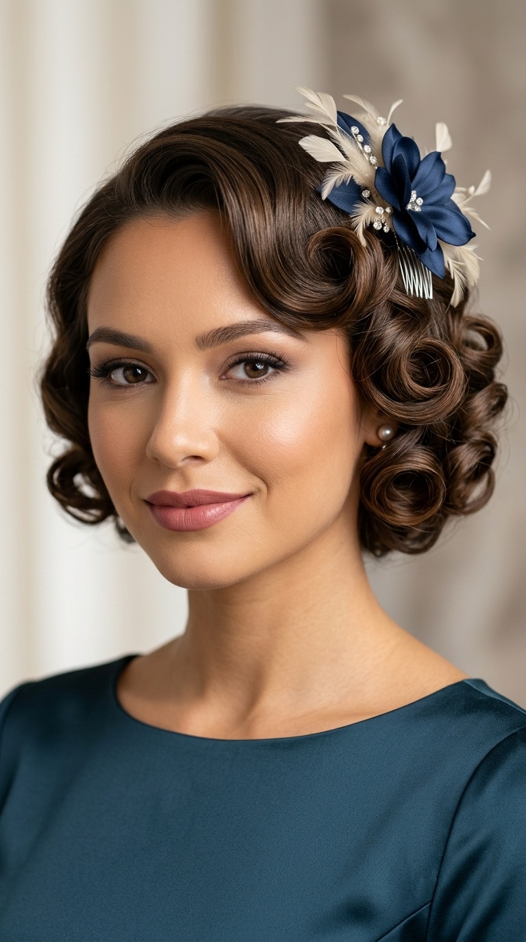 Pin-Curled Ends