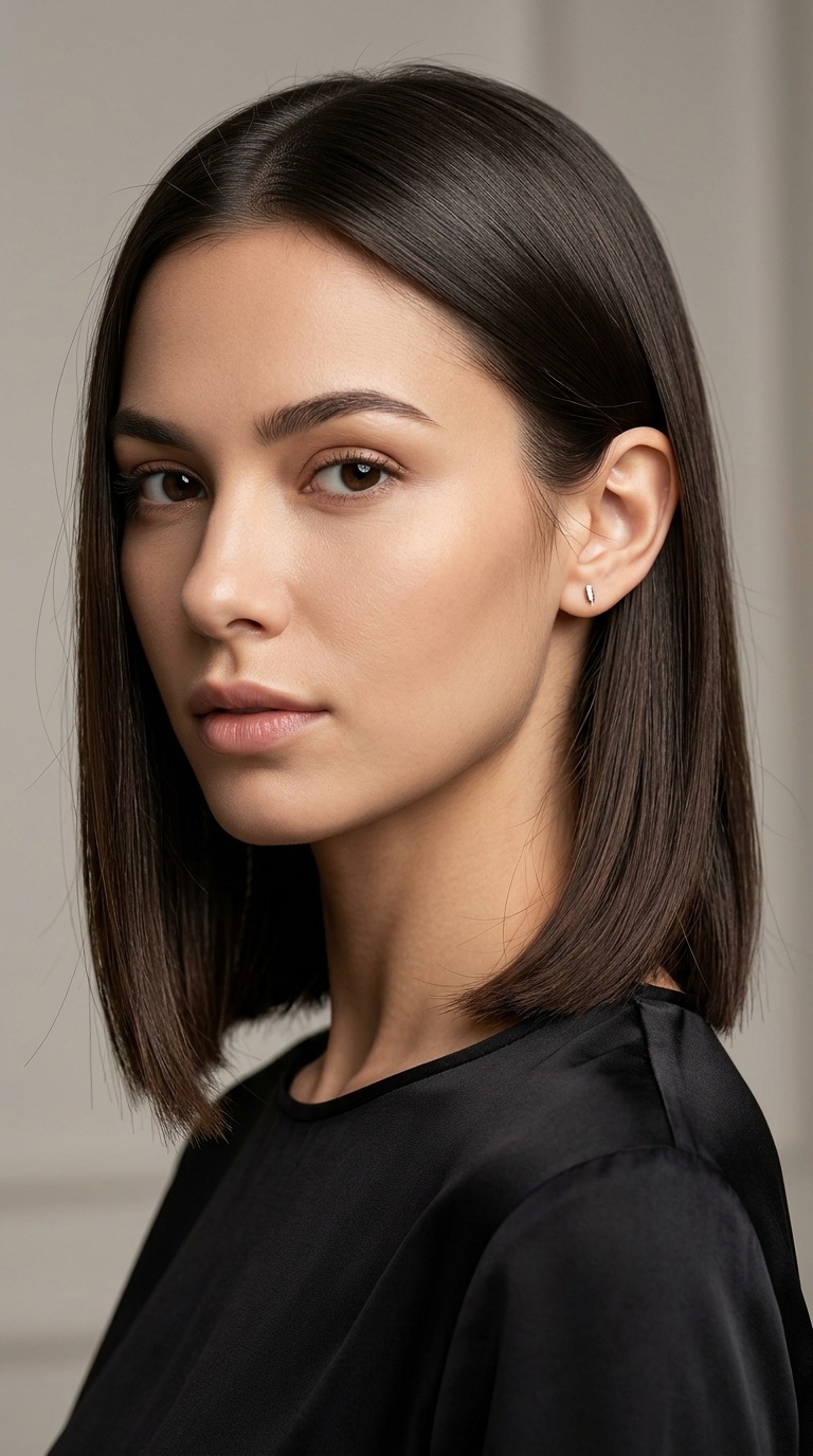 Pin-Straight Lob with Secure Tuck