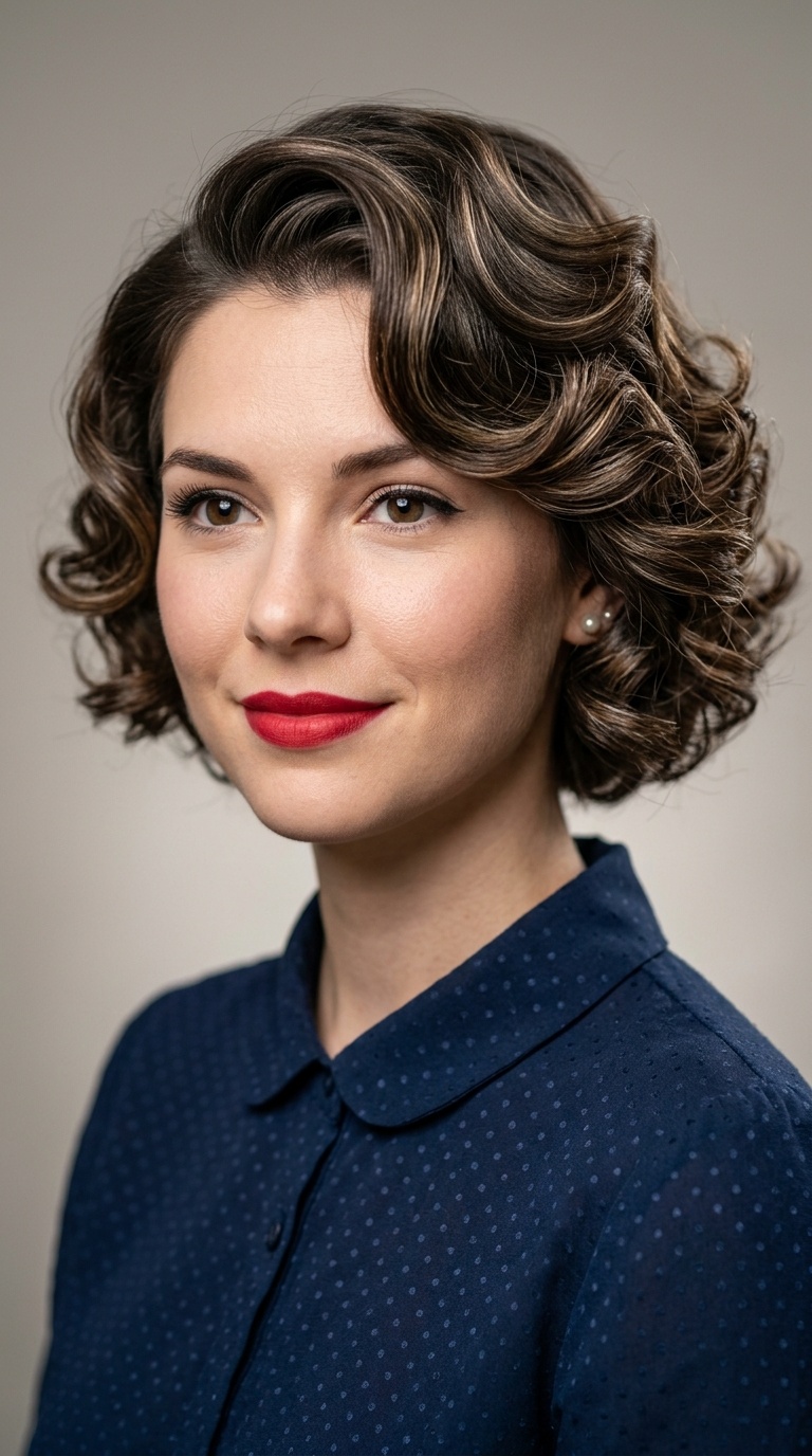 Pin-Up Style Short Waves