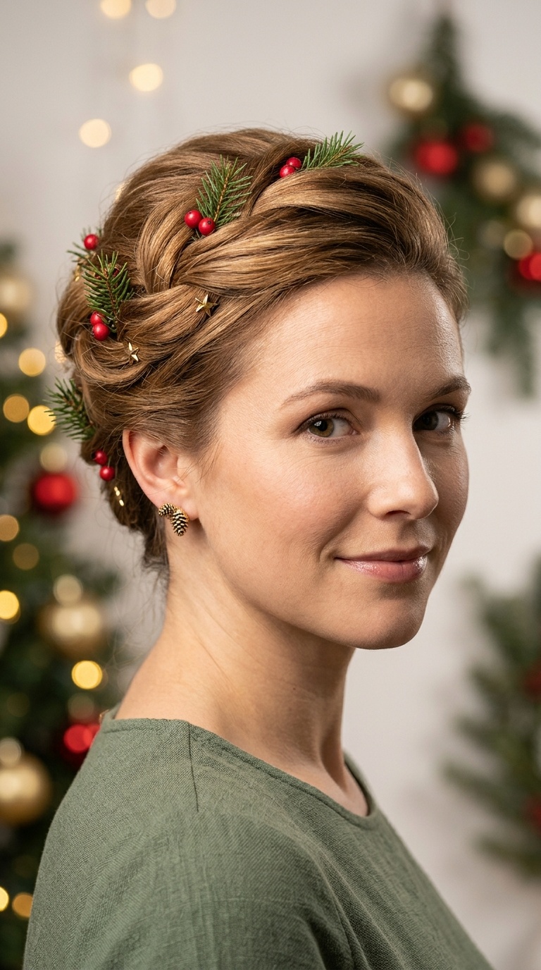 Pine-Sprig French Twist