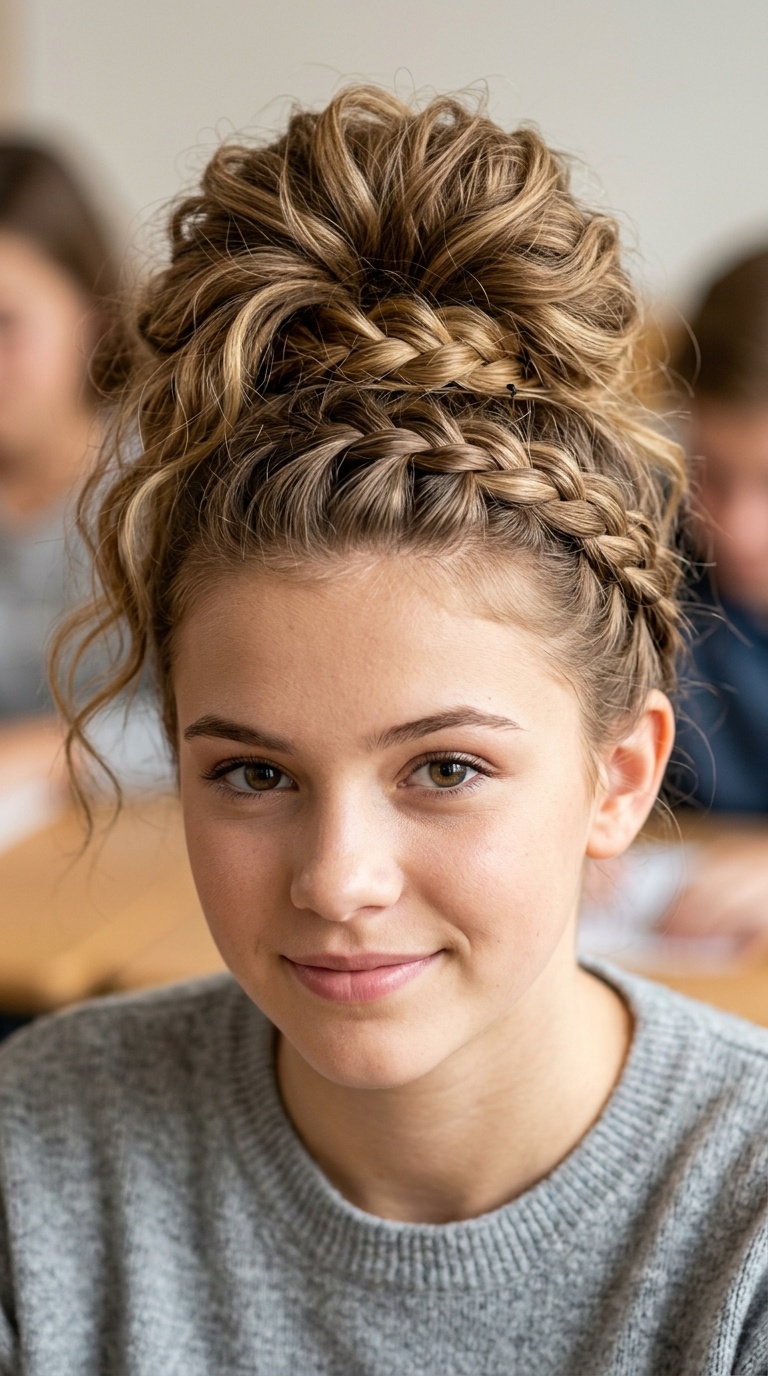 Pineapple Updo