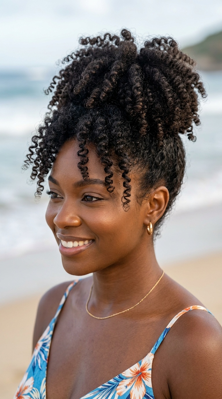 Pineapple Updo