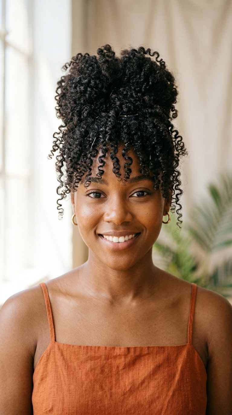 Pineapple Updo