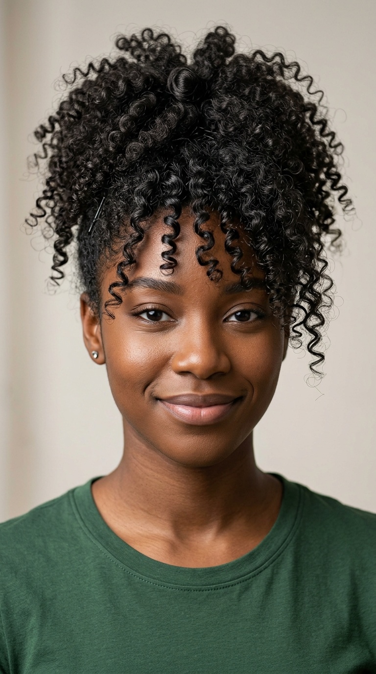Pineapple Updo