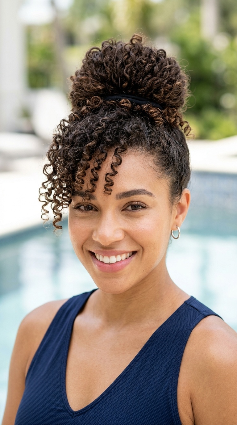 Pineapple Updo