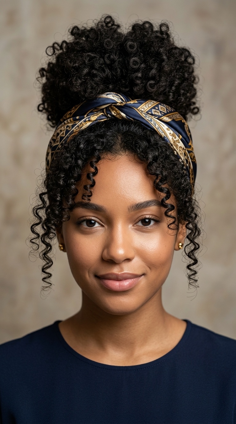 Pineapple with a Silk Scarf
