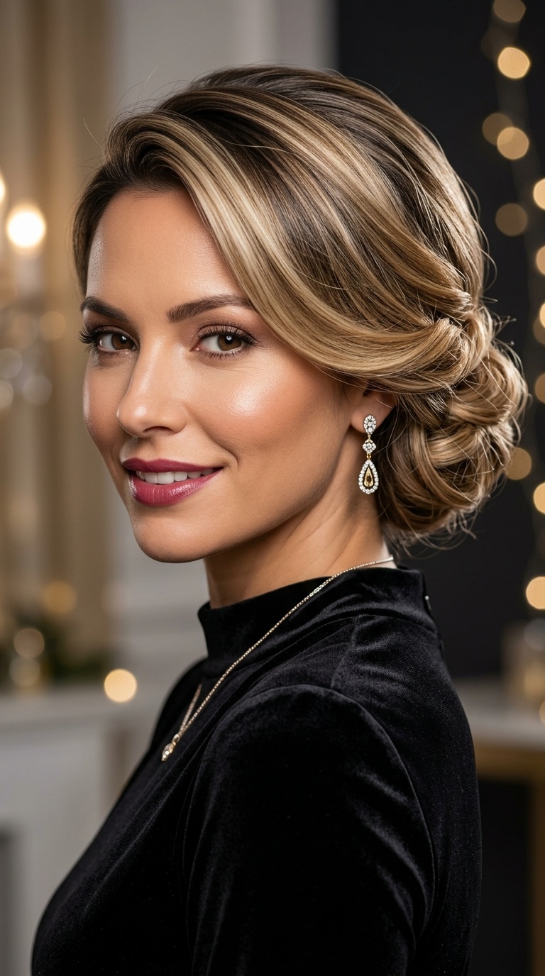 Pinned-Back Faux Bob