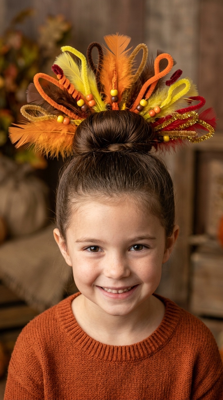 Pipe Cleaner Plumage Bun