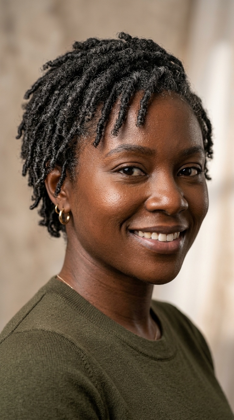 Pixie-Cut Locs