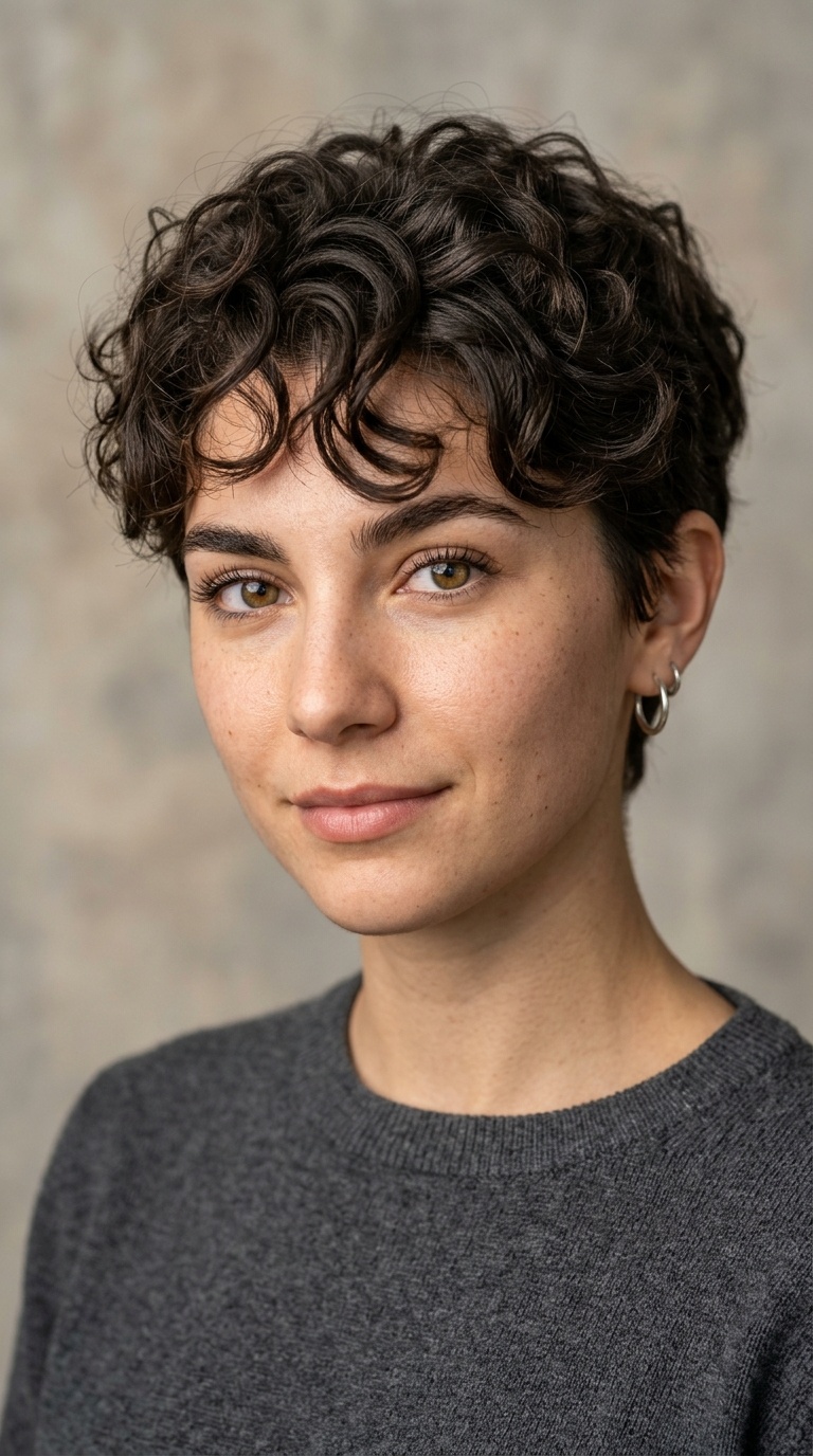Pixie Cut with Long Top
