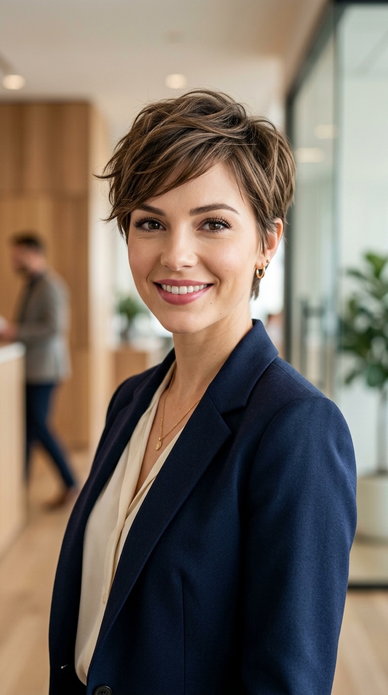 Pixie Cut with Texture
