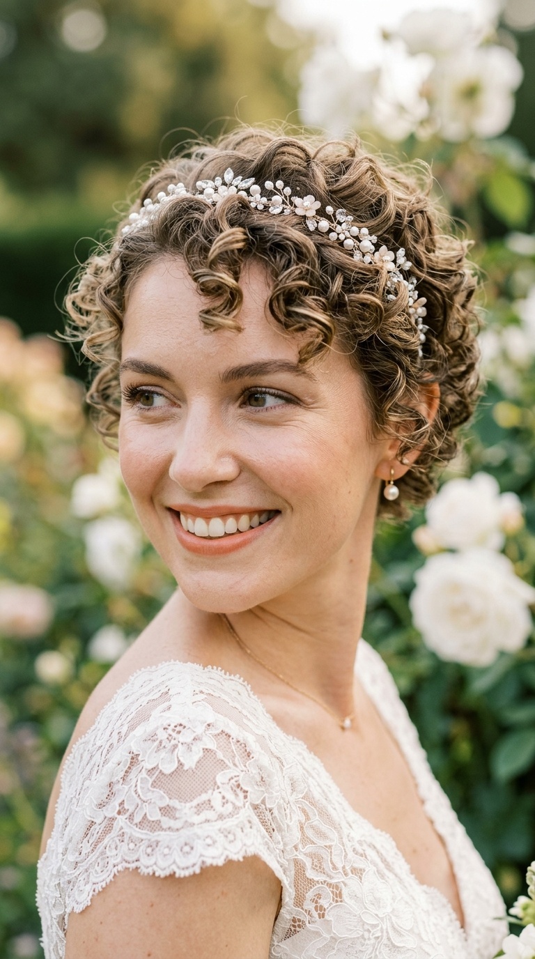 Pixie with Delicate Headband