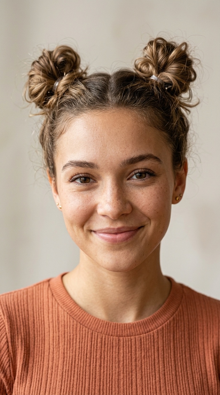 Playful Space Buns