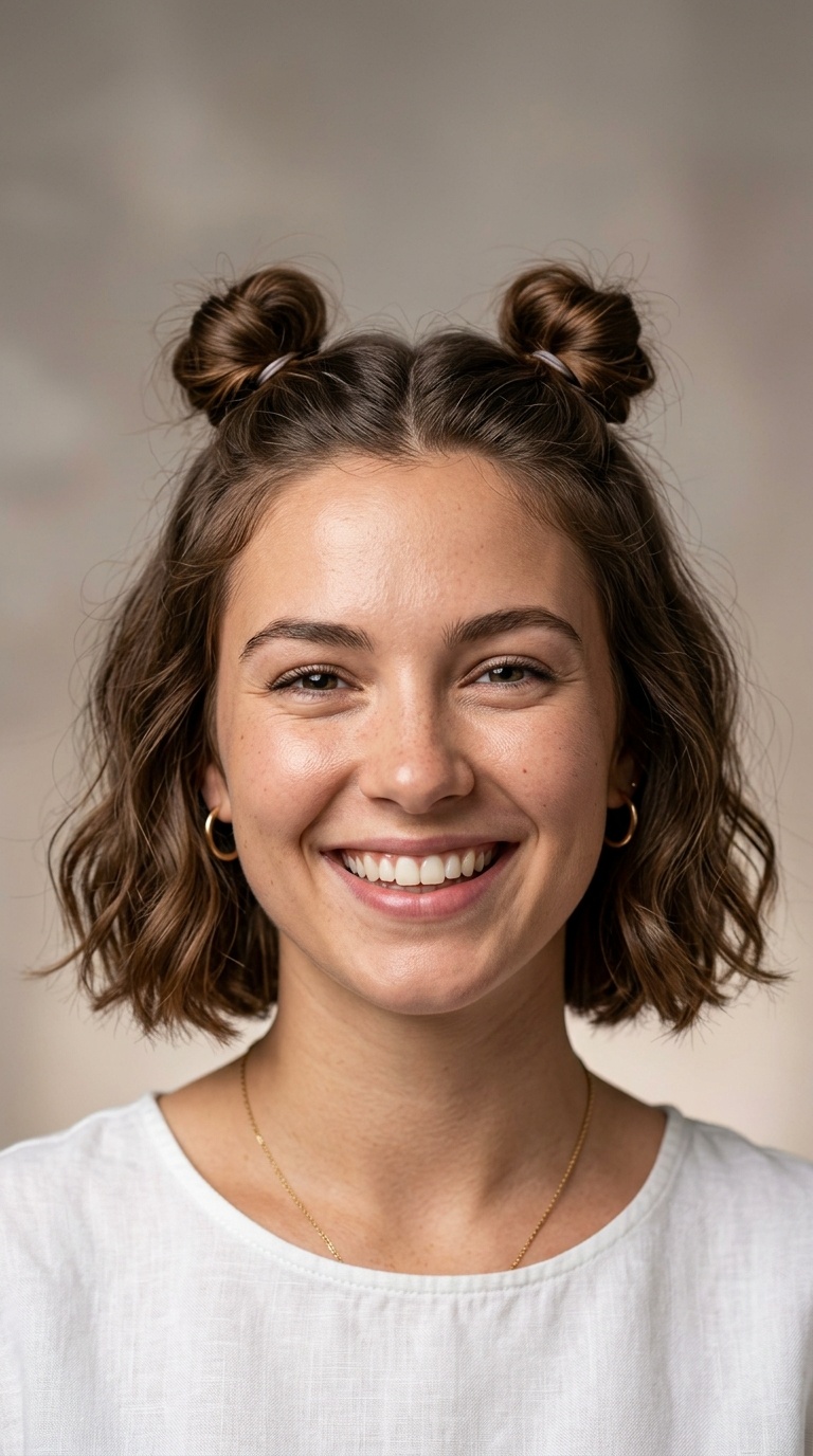 Playful Space Buns