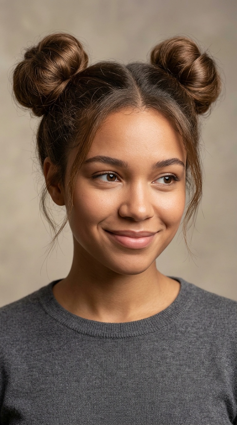 Playful Space Buns