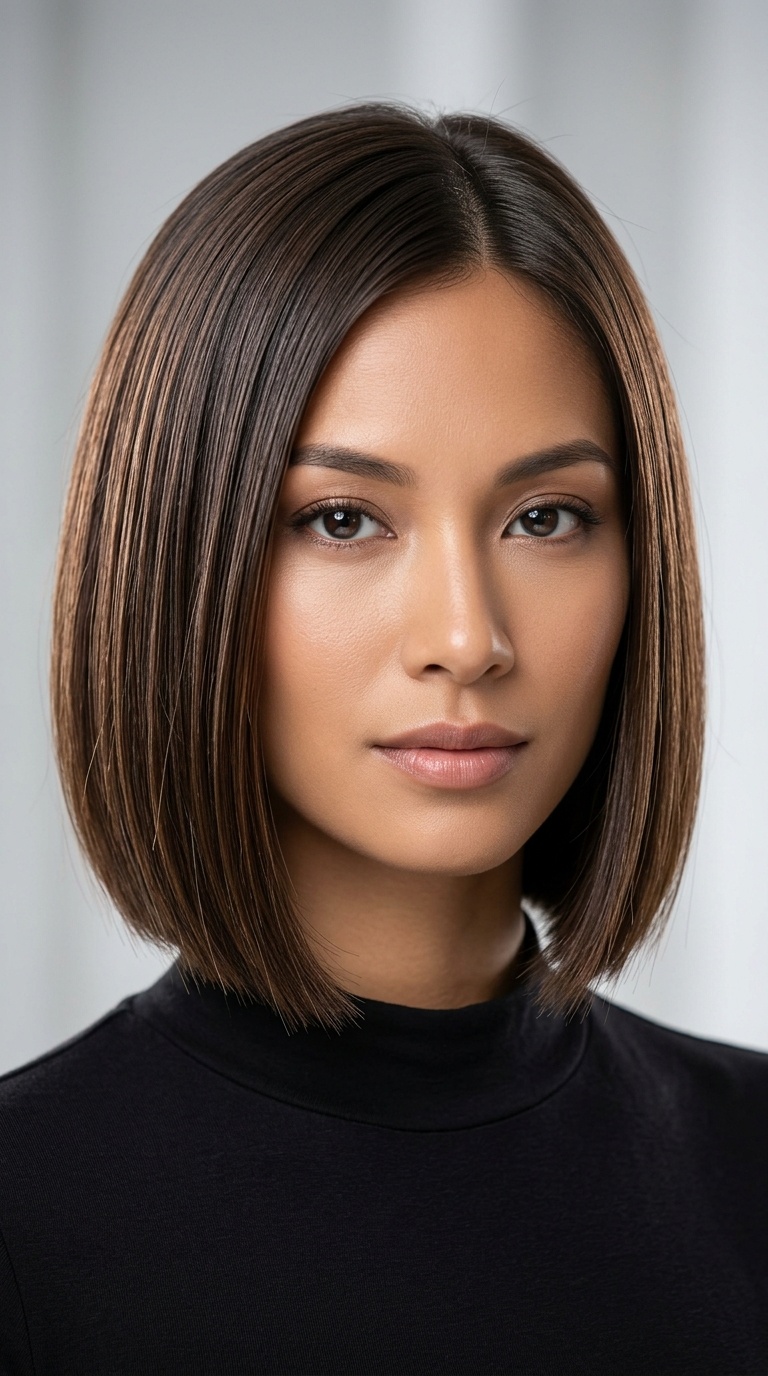 Polished Chin-Length Cut