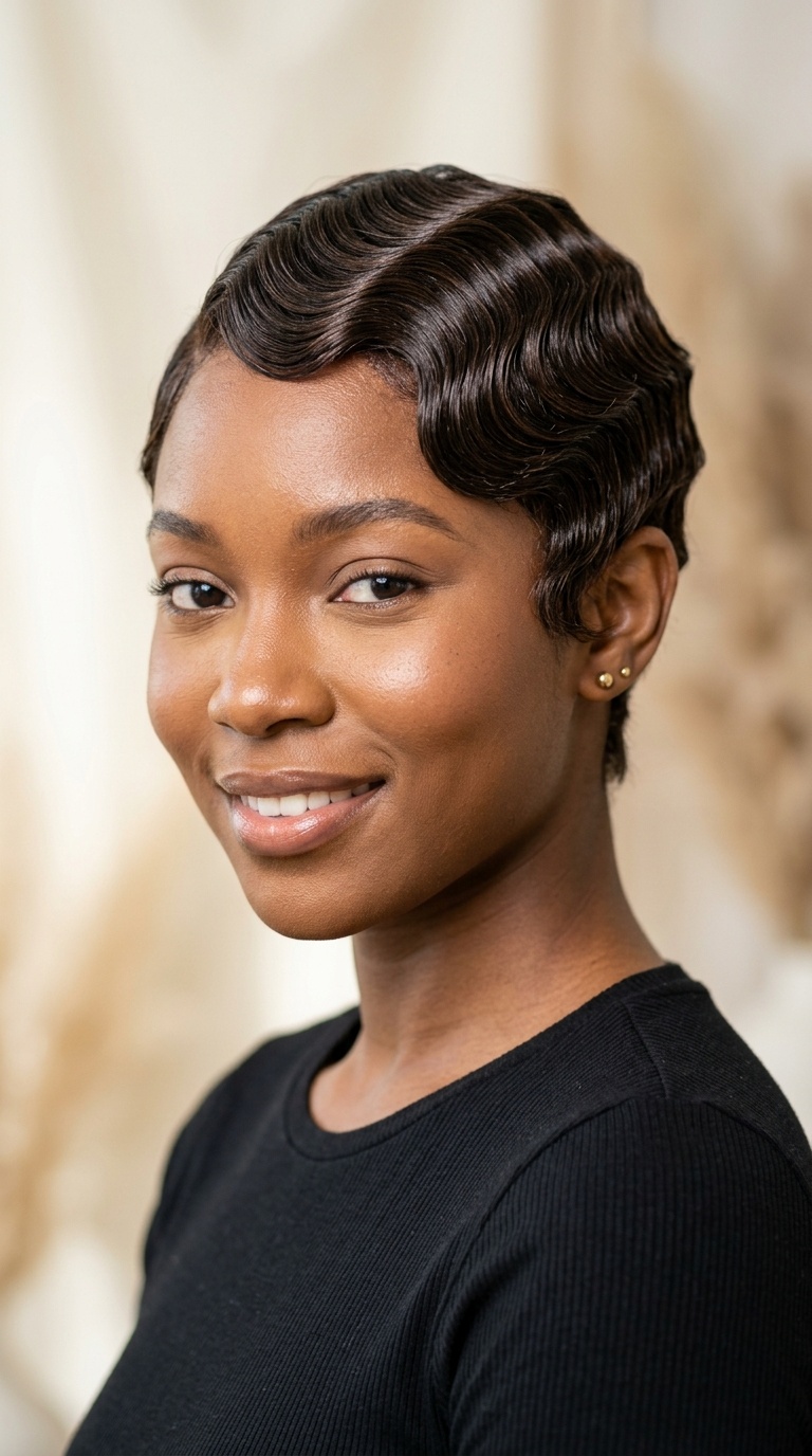 Polished Finger Waves