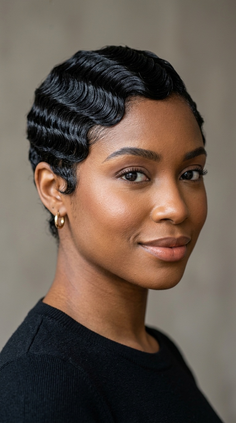 Polished Finger Waves