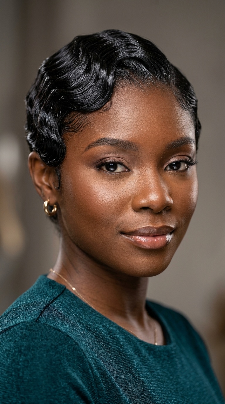 Polished Finger Waves