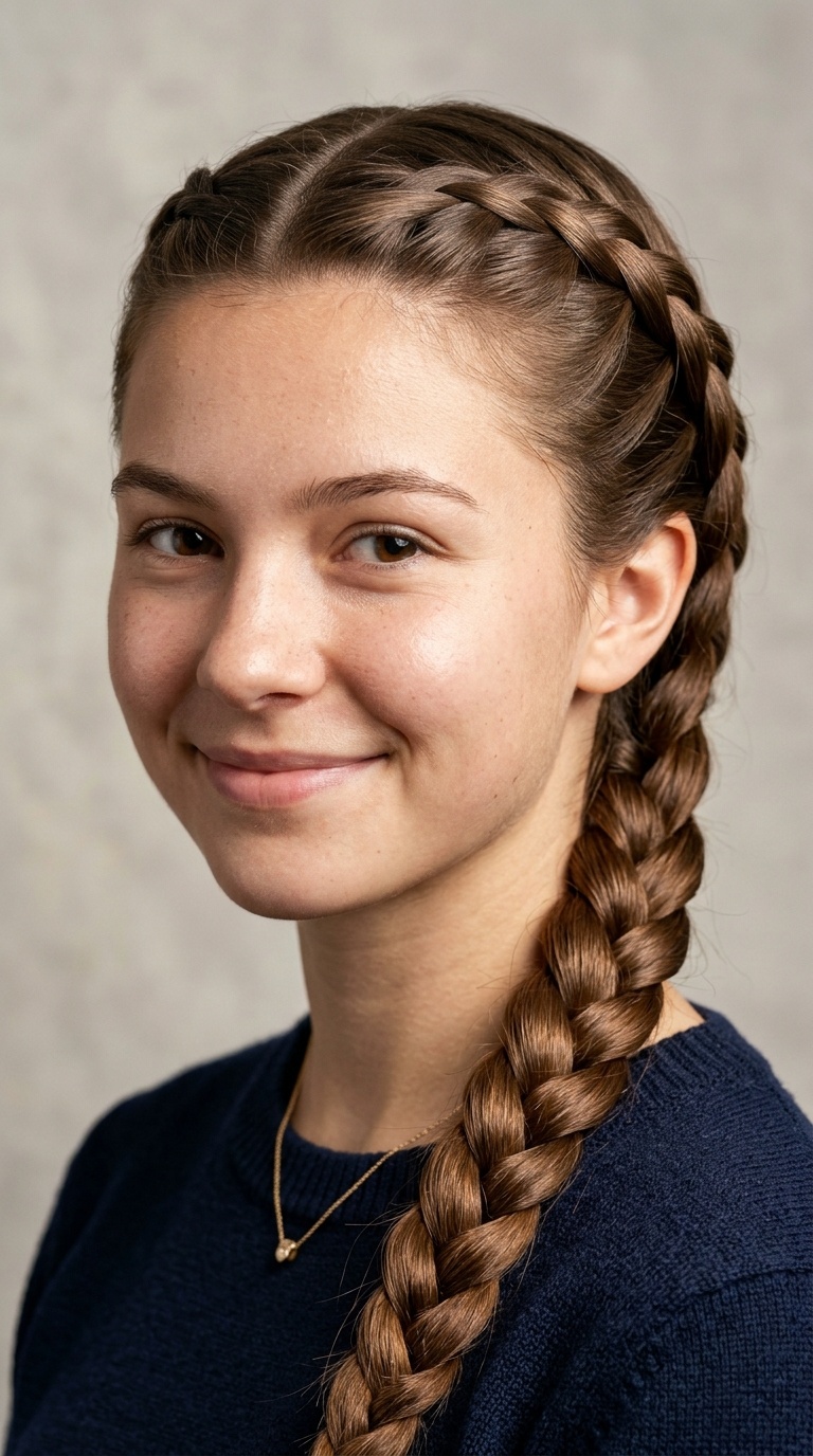 Polished French Braid